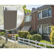 Kunststof gevelbekleding op een woonhuis