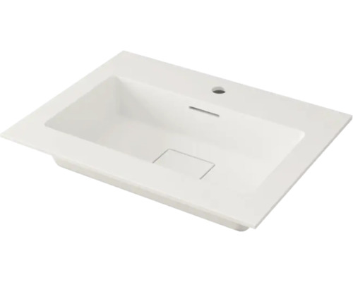 Keramische wastafel voor badkamer