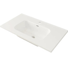 Wastafelblad met waskom