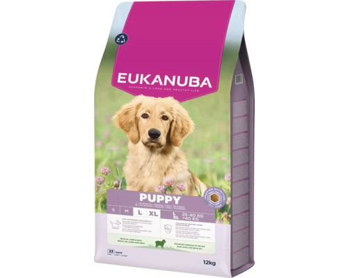 Eukanuba puppyvoer met lam en rijst, 12 kilogram
