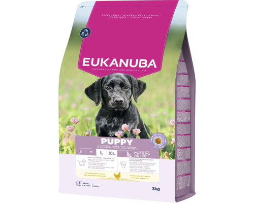 Eukanuba puppyvoer ter ondersteuning van een lang en gezond leven