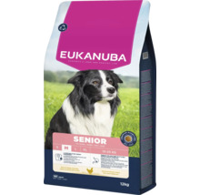 Eukanuba Senior droogvoer voor honden vanaf 10 jaar, verpakking van 12 kilogram
