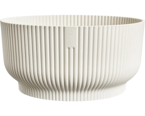 Geribbelde plantenpot van kunststof