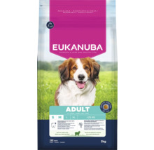 Eukanuba Adult droog hondenvoer met lam en rijst, 3 kilogram