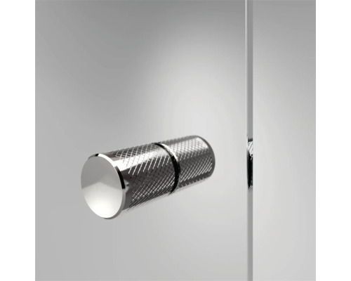 Metalen douchecabinedeurknop