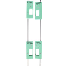 Deurfrees voor deurscharnieren