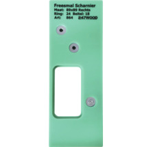 Freesmal voor scharnieren, maat 89x89 rechts