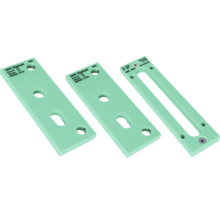 Drie SKS deurschilden