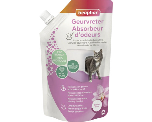 Beaphar Geurvreter Absorber d'odeurs navulverpakking voor kattenbakvulling