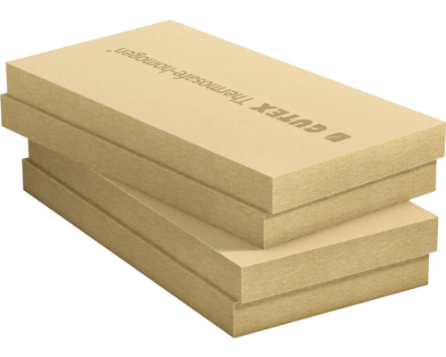 GUTEX Thermosafe-homogeen houtvezelisolatieplaten in stapel