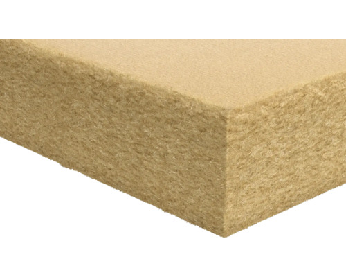 Detailopname van een minerale wol isolatieplaat