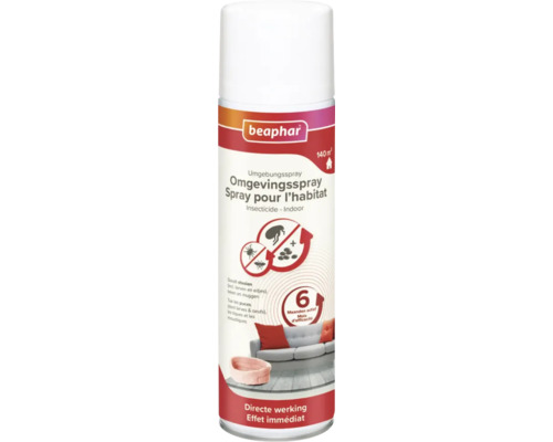 BEAPHAR Omgevingsspray 500 ml Beaphar omgevingsspray voor insectenbestrijding binnenshuis