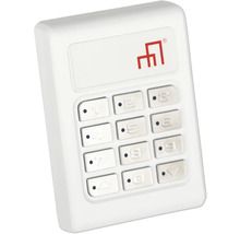 Wit toetsenbord voor het invoeren van codes