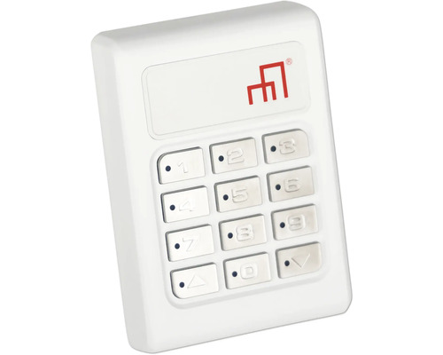 Wit toetsenbord voor het invoeren van codes