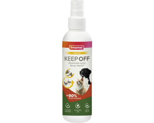 BEAPHAR Keep Off afwerende spray voor hond en kat 200 ml Beaphar Keep Off Afweerspray voor binnenshuis