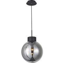 BRILLIANT Hanglamp Astro Ø 30 cm zwart-rookglas