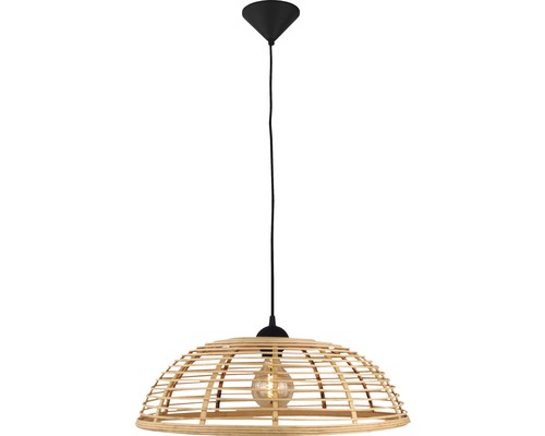 BRILLIANT Hanglamp Crosstown Ø 47 cm bamboe natuur BRILLIANT Hanglamp Crosstown Ø 47 cm bamboe natuur