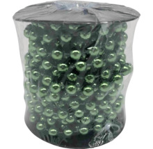Slinger met groene parels in transparante verpakking
