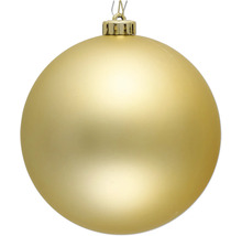 Gouden kerstbal