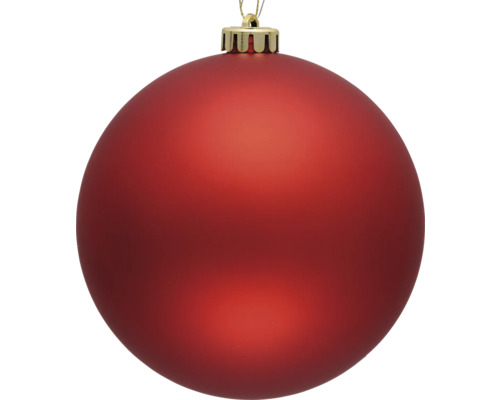 Rode kerstbal hanger