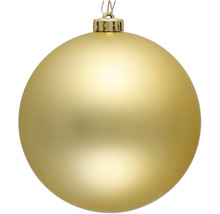 Gouden kerstbal ter decoratie