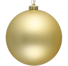 Gouden kerstbal
