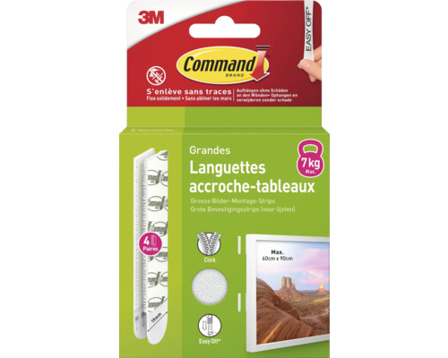 3M Command grote foto ophangstrips tot maximaal 7 kilogram