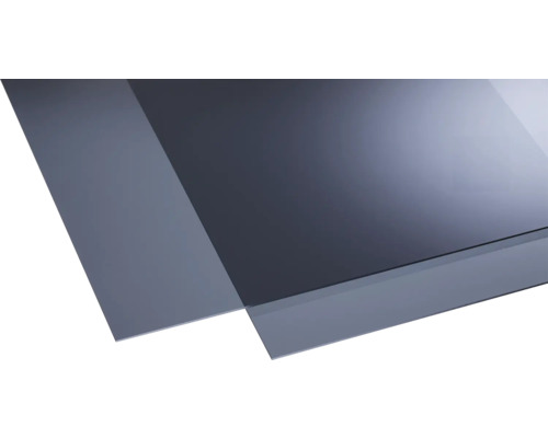 GUTTAGLISS® Acrylglas Acrylcolor glad grijs 250x500x3 mm Lichtdoorlatende kunststof plaat
