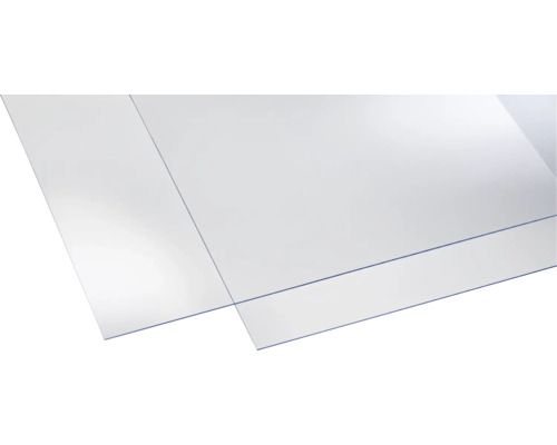 GUTTAGLISS® Hobbyglas glad helder 500x1500x2 mm Transparante kunststof platen voor diverse toepassingen.