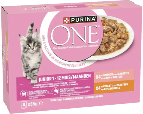 Purina One Junior kattenvoer, geschikt voor kittens van 1 tot 12 maanden