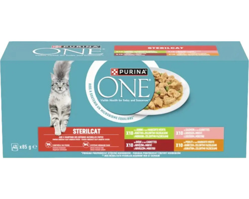 Purina One Sterilcat kattenvoeding in 40-pack