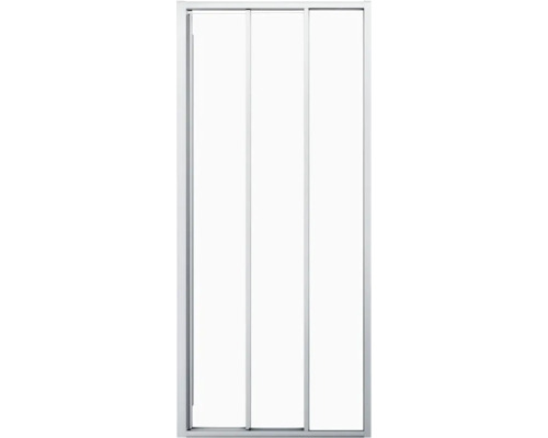 Douchecabine met drie schuifdeuren