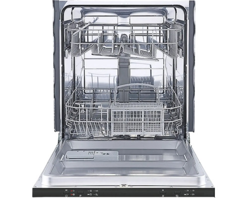 Open vaatwasser met vaatwaskorven