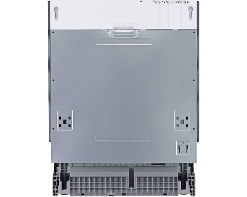 Achteraanzicht van een vaatwasser voor montage