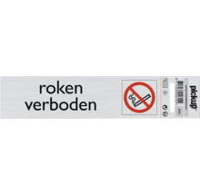 Verboden te roken bord