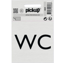 Wc-bord voor het identificeren van toiletten