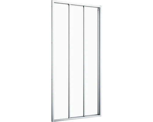 Douchewand met drie panelen