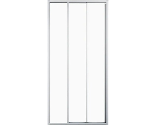 Douchewand met drie schuifdeuren