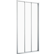 Douchewand met schuifdeuren en frame