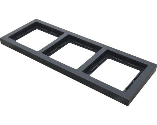 Drievoudig frame voor schakelaars