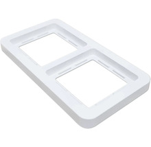 Dubbel frame voor schakelaar