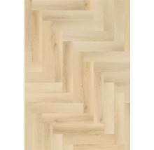 Parketvloer in visgraatmotief gelegd