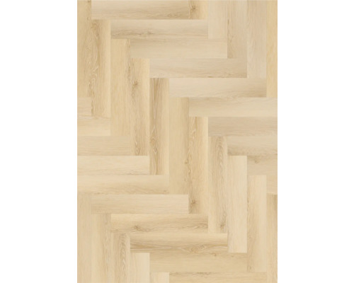 Parketvloer in visgraatmotief gelegd