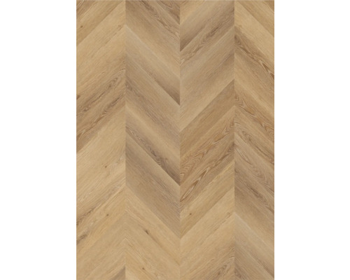 Houten vloer gelegd in visgraatmotief