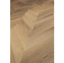 Parketvloer in visgraatmotief