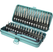 Bitset in metalen doos met diverse schroevendraaierbits