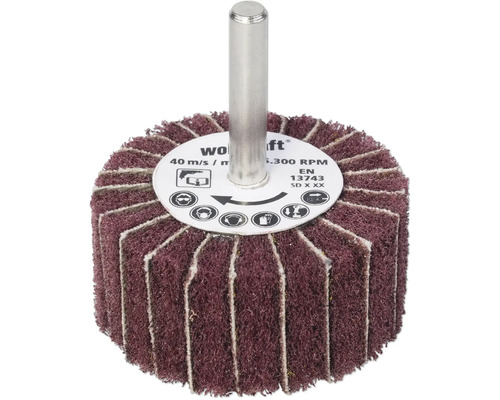 WOLFCRAFT Slijpwaaier Ø 50 mm korrel 150