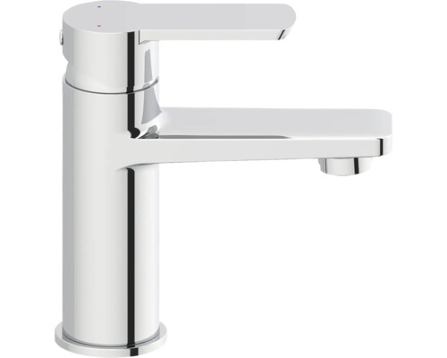 Eengreepsmengkraan voor wastafel, verchroomd