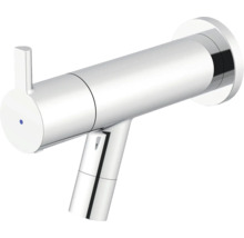 Wandarmatuur voor wastafel met bedieningshendel