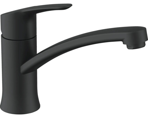 Zwarte wastafelkraan